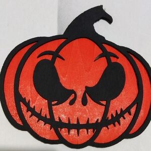 Jack Skellington pumpkin skull
